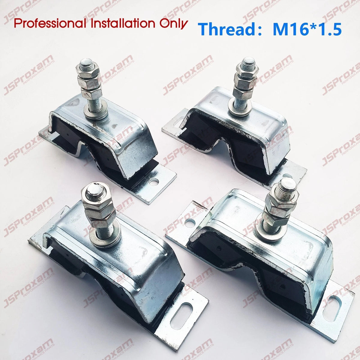 4x Diesel Engine Mount 128270-08341 Fit Yanmar Marine Fit 3YM30 3GM30F M16*1.5