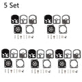 5X Carburetor Rebuild Kit for Zama RB-3, C1S-H2A, Homelite 330 Series