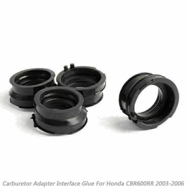 Rubber Intake Carburetor Boots for Honda CBR 600RR (2003–2006) T9