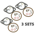 3x Carburetor Rebuild Kit Repair FK10357 809735A1 Fit Mercury Force 90 Outboard