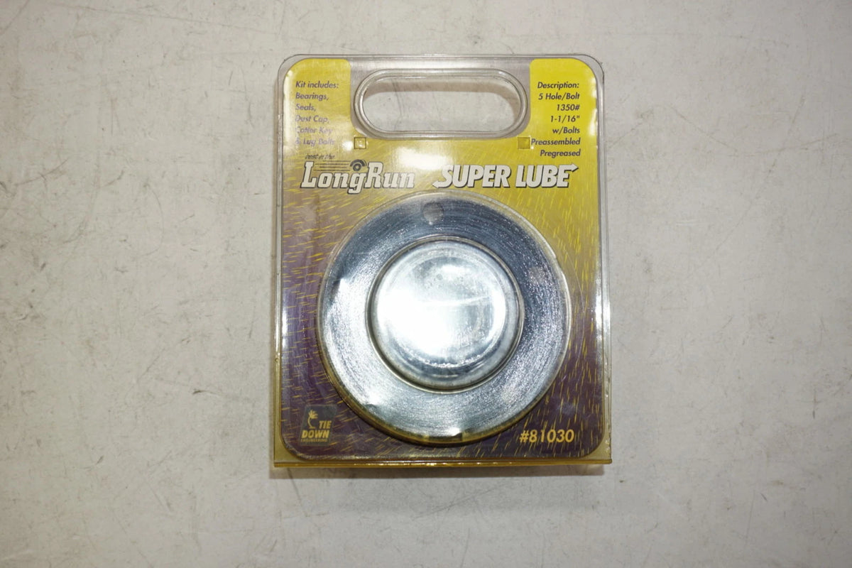 Tie Down 81030 Super Lube Replacement 5 Lug Marine Trailer Wheel Hub Kit