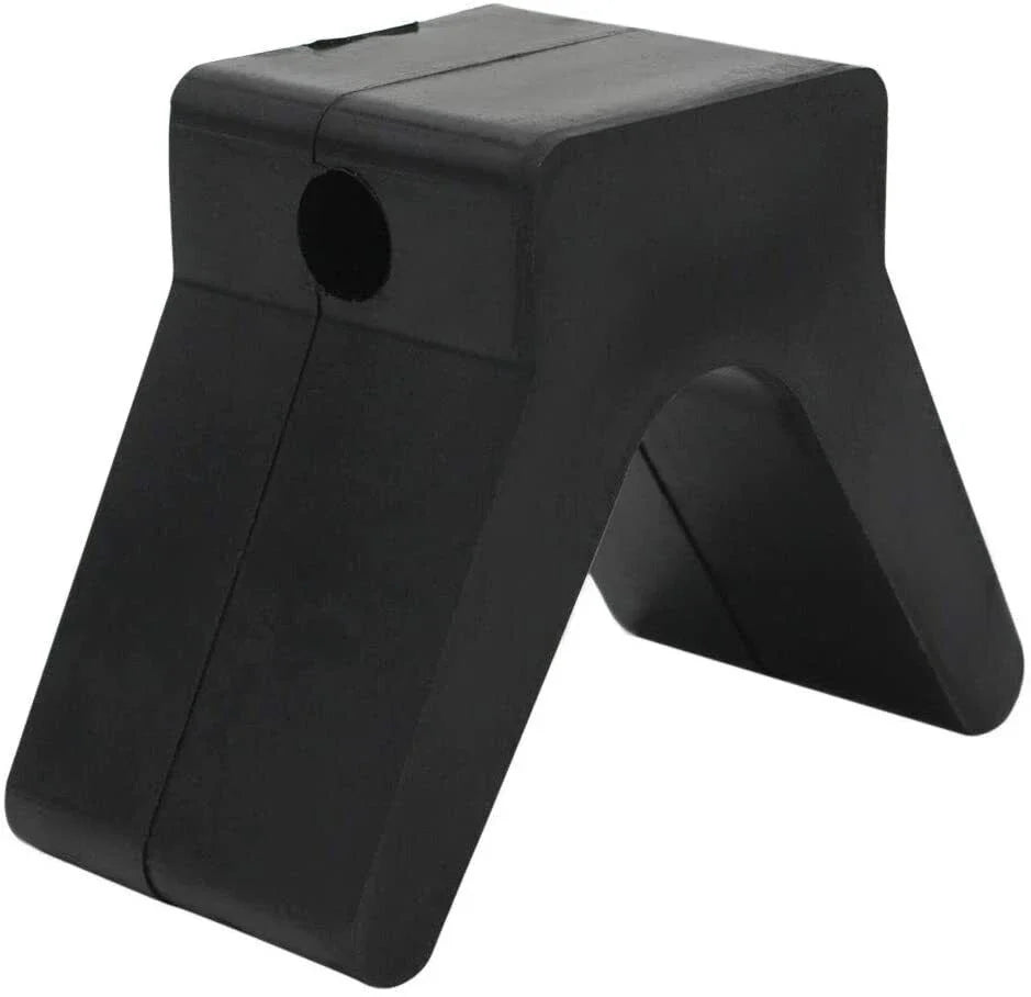 Rubber Bow Stop V-Block for Boat Trailer (2" x 2")