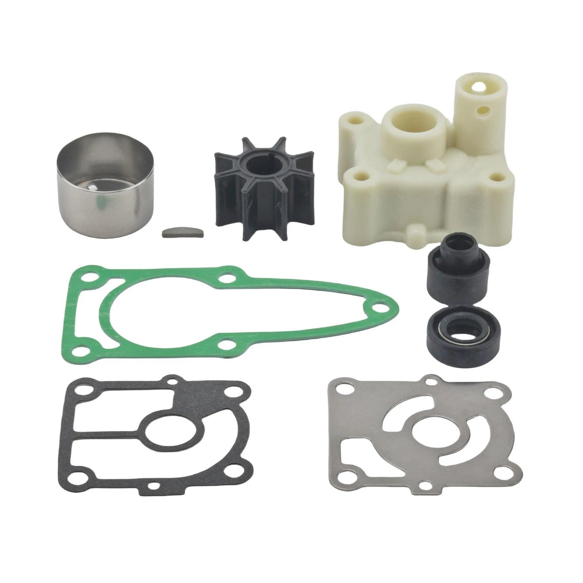Water Pump Impeller Kit for Mercury Outboard 9.9 10 15 20 HP 4 STROKE 8M0135821