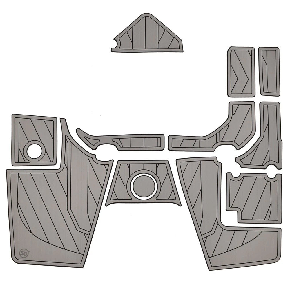 2025 Monterey 255 SS Boat Non-Skid Swim Platform Mats - SeaDek Gray (kit)