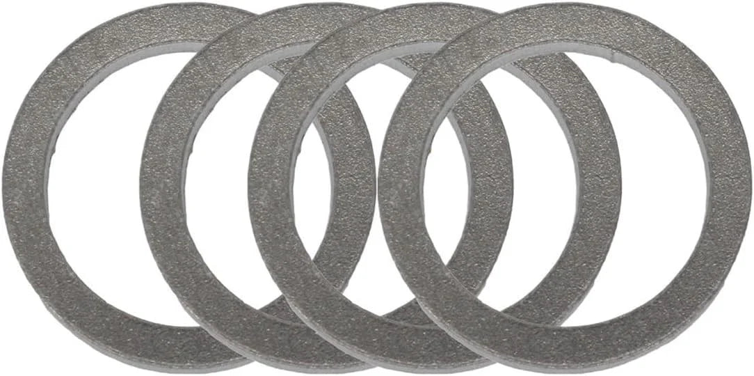Set of 4 Oil Drain Plug Gaskets for Yamaha Outboard F100 F115 F150 F15 (2000–2023)