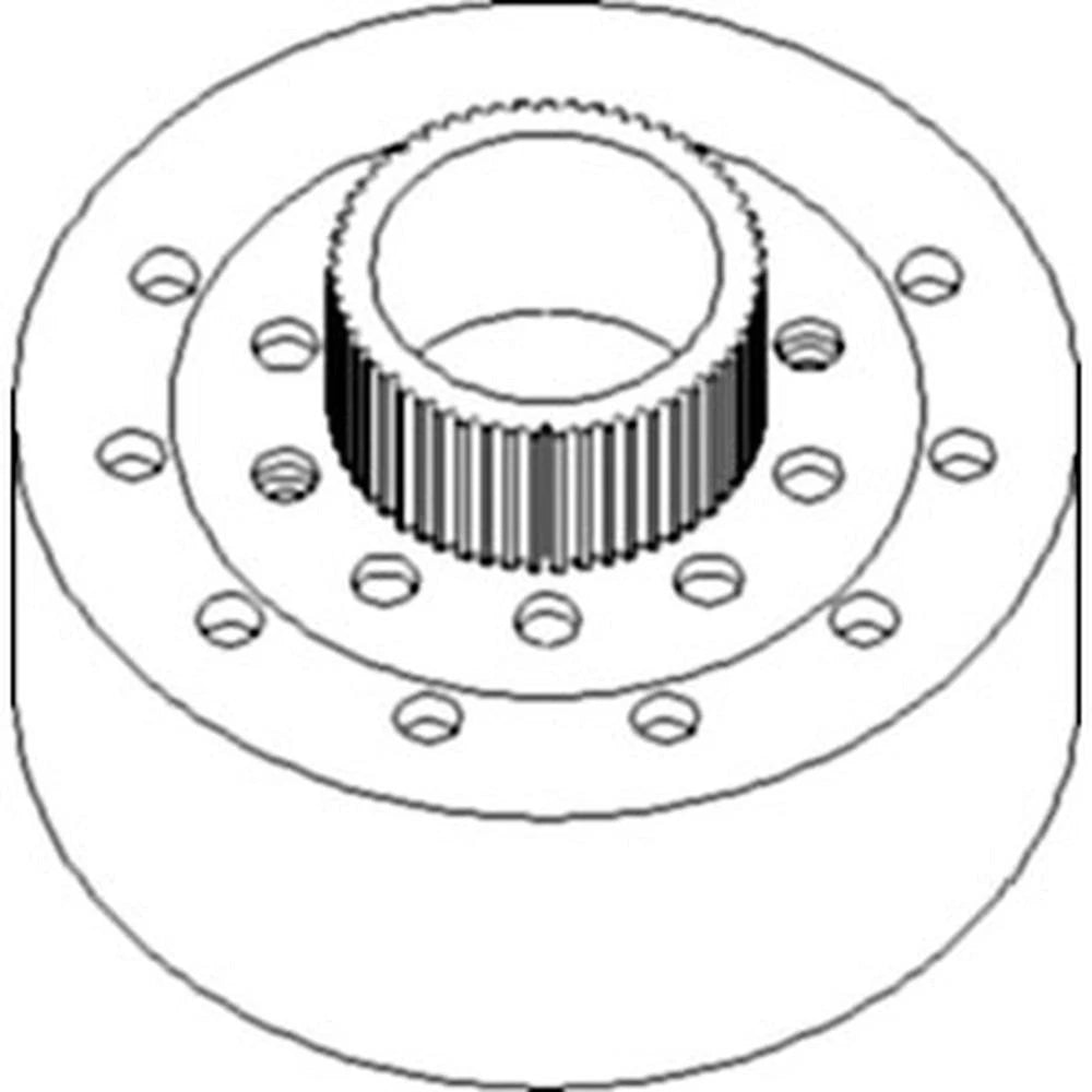 L101724 Ring Gear Fits John Deere 3400 3415 3420 3800 6505 6506 6600 6605