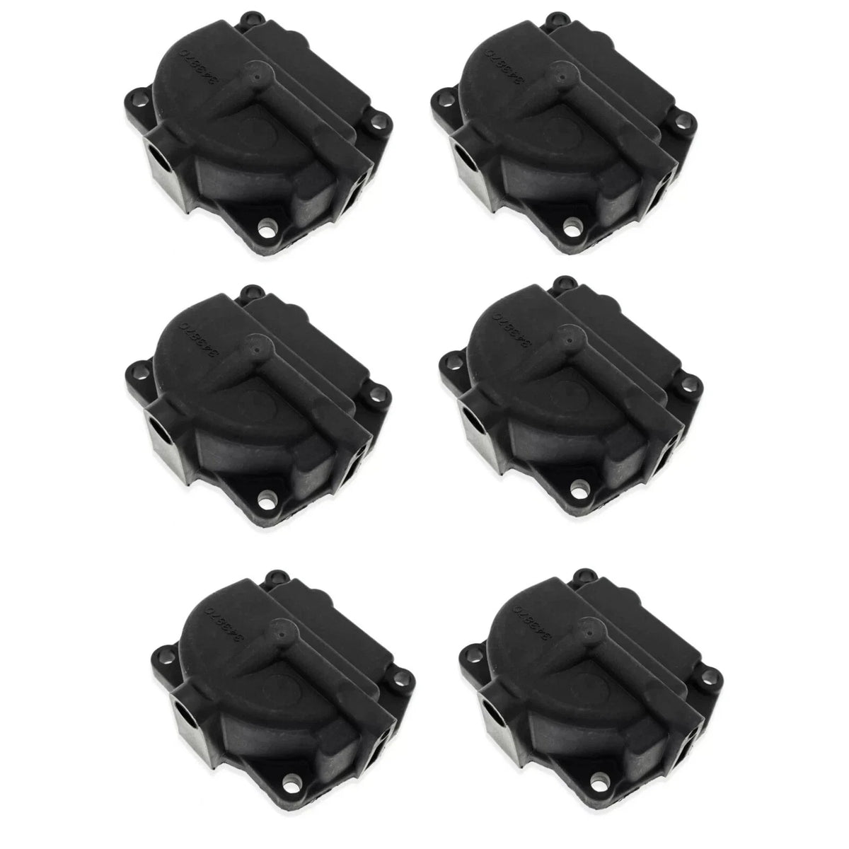 6 Carburetor Float Chamber Bowls for Johnson/Evinrude 90-175hp (1990–1999) 766418