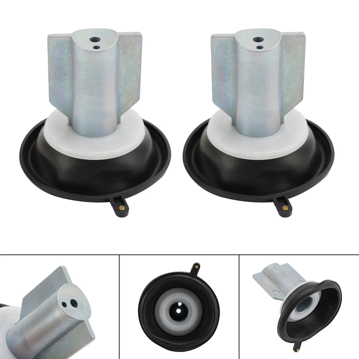 2X Carburetor Plunger Diaphragm for Kawasaki Prairie 700 (2002–2006)