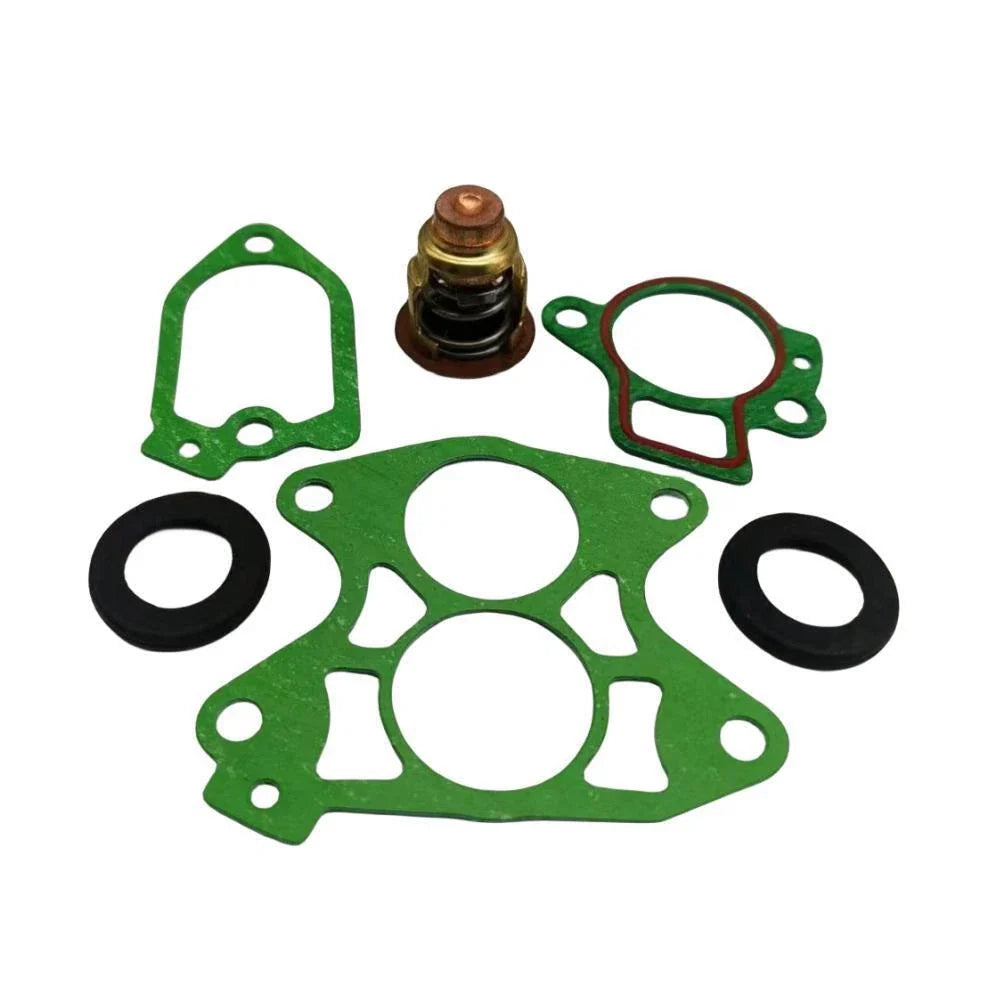 Thermostat & Gasket for Yamaha Outboard 75 80 90 HP (2-Stroke) (688-12411-10, 688-12411)