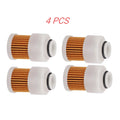 4x Outboard Fuel Filter for 4 Stroke Yamaha Mercury 68V-24563-00-0 0 881540 Motor