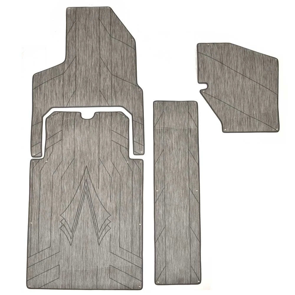Supra Boat Snap-In Floor Mats 119360 - Woven Vinyl Slate (kit)