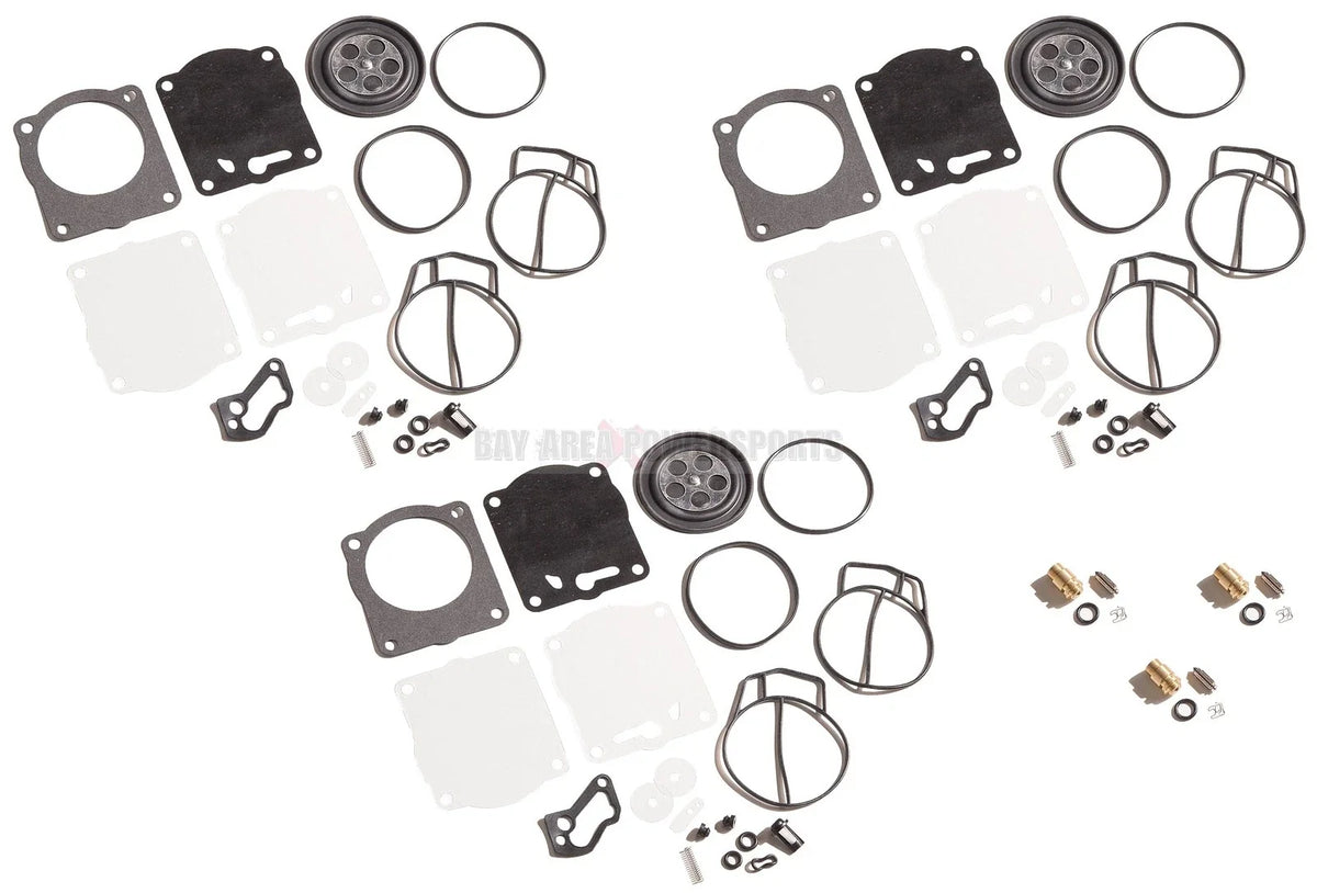 Carburetor Rebuild Kit & Needle Seats for Yamaha XL XLt GPr 1200 (1996–1999)