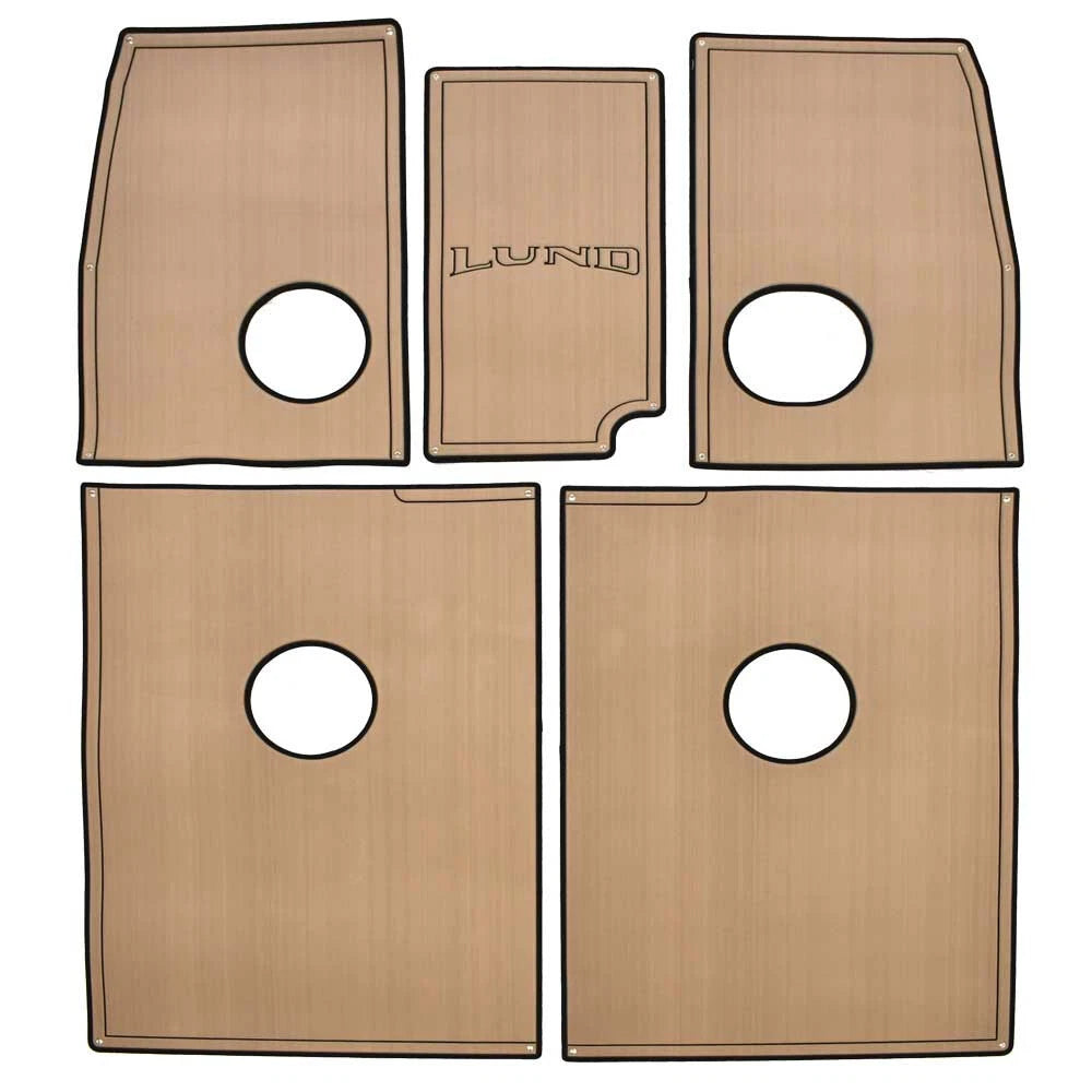 Lund Boat Non-Skid Cockpit Mats 2294230 - 2075 Tyee 2018 (set of 5)