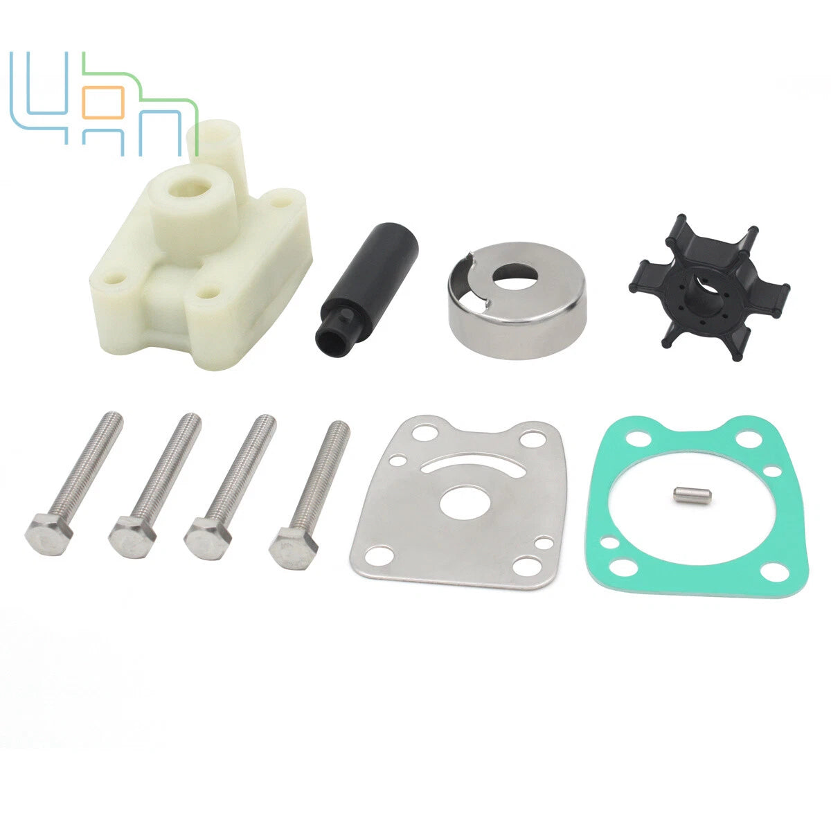 Outboard Water Pump Impeller Repair Kit 6E0-W0078-A2-0 0 for Yamaha 4HP 5HP