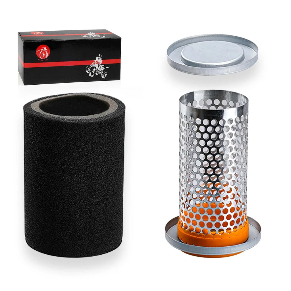 Air Filter & Guide Cage Cap Kit for Yamaha Grizzly 400 450 350 (2007–2014)