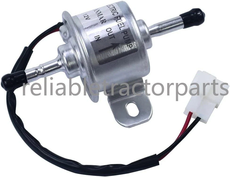 John Deere 17D 27D 17G Yanmar 3TN100L 12V Fuel Feed Pump 129612-52100