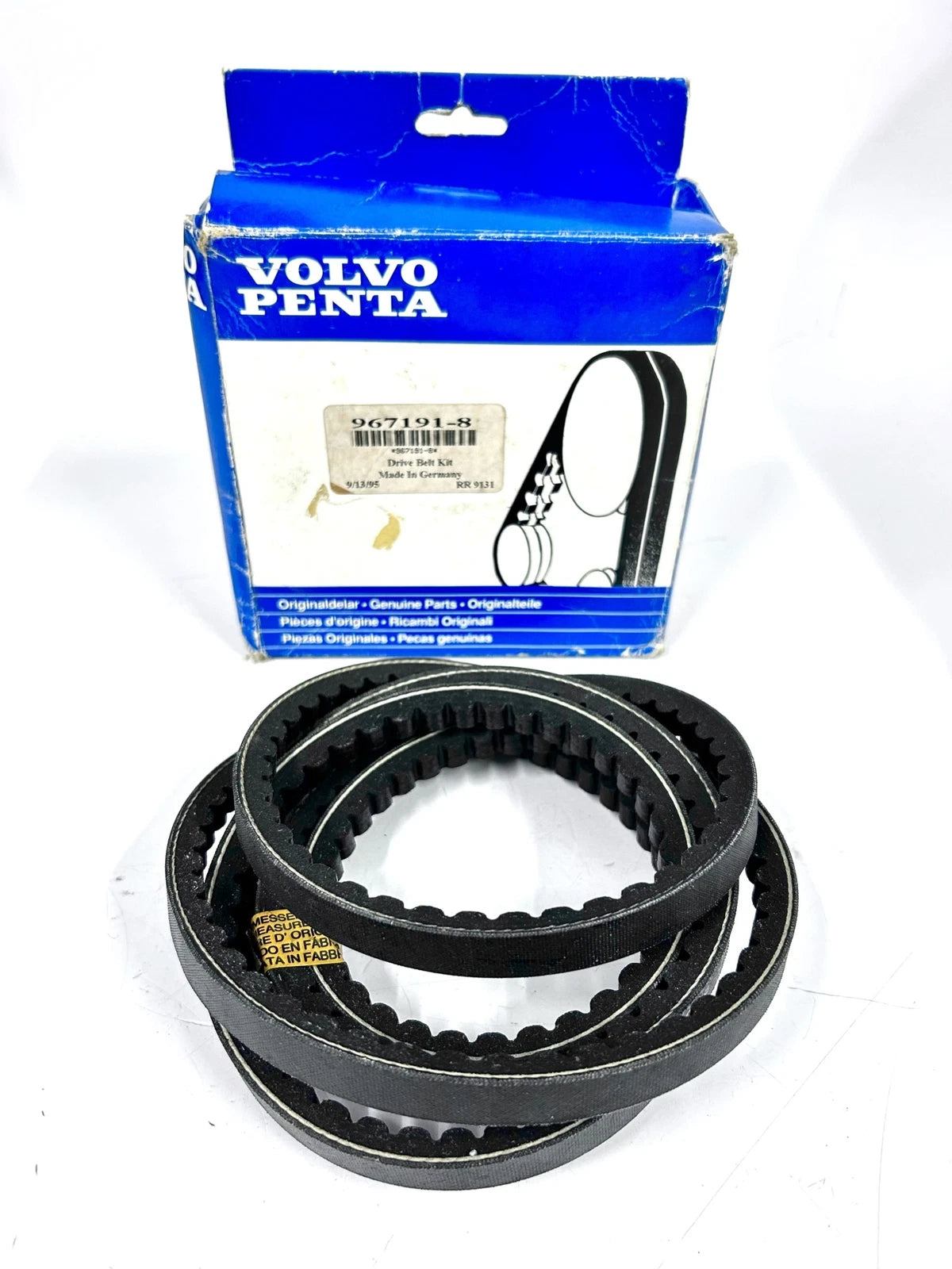 Volvo Penta 967191-8, Drive Belt Kit, OEM