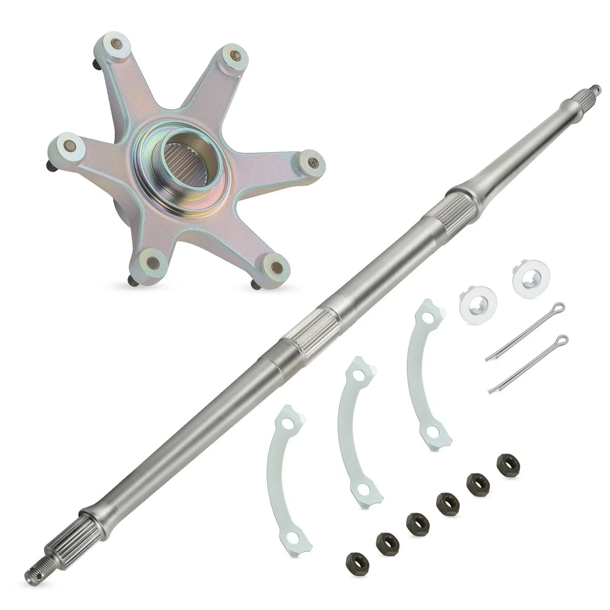 Rear Axle Kit for Yamaha Tri Z 250 YTZ250 (1985–1986) Banshee 350 YFZ350 (1989–2006)