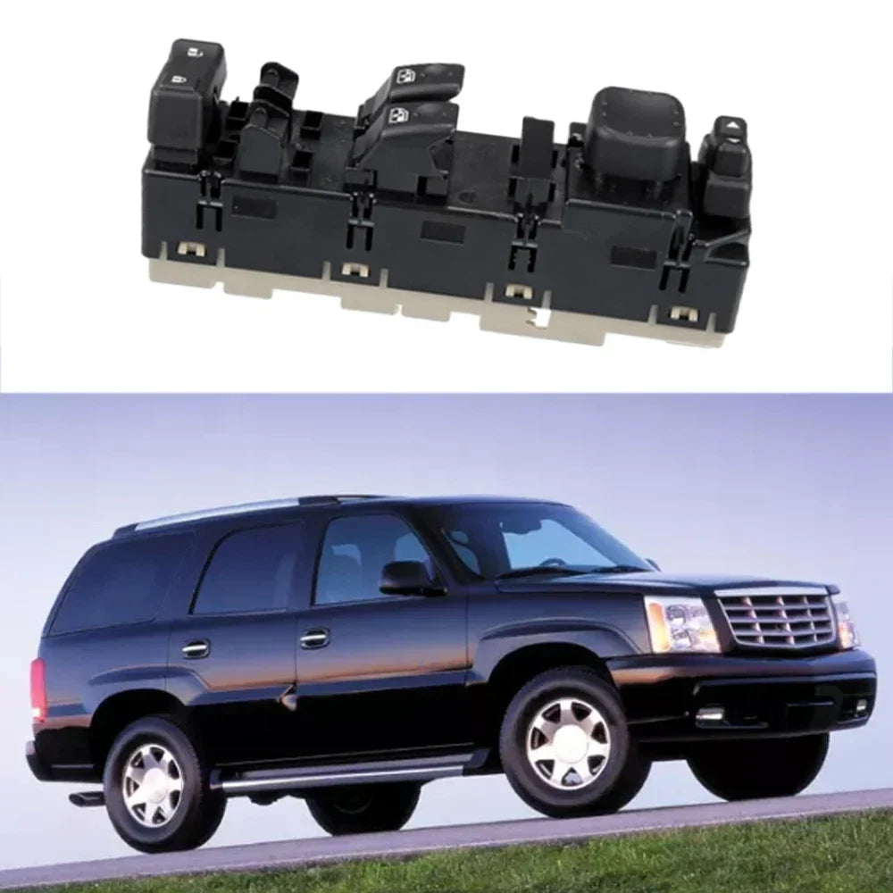 Front LH Master Window Control Switch for Chevy Silverado GMC Yukon (1999–2006)