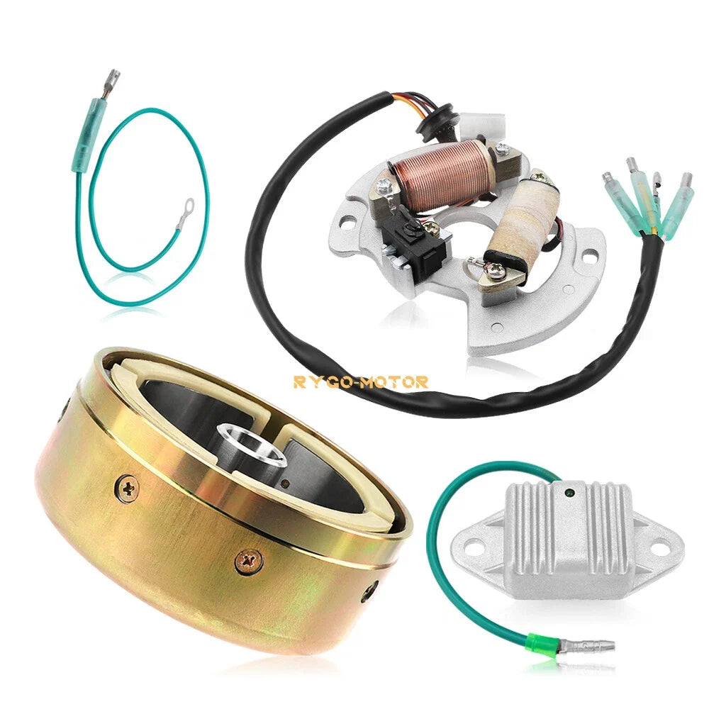 Flywheel Generator Rotor & Stator Magneto for Yamaha Blaster (1990–2002)