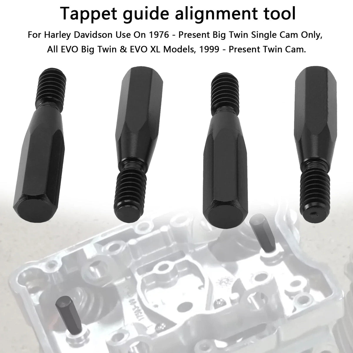 Tappet Guide Oil Pump Alignment Tool for Harley EVO Big Twin XL (All Years)