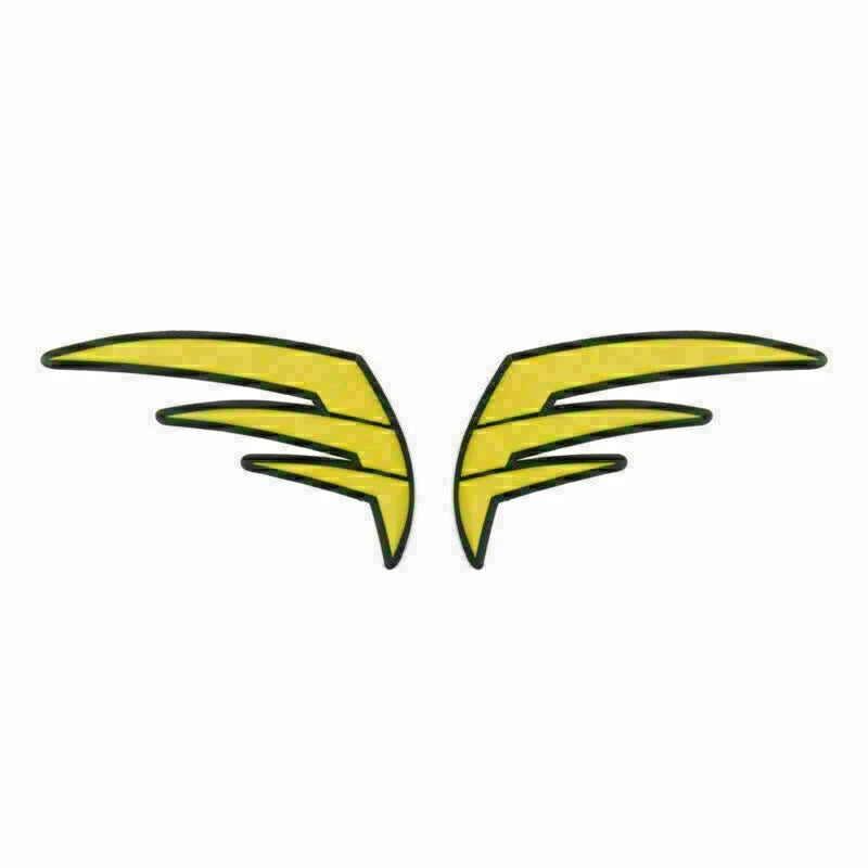 3D Tank Traction Pad for Universal Motorcycle - Yellow T9