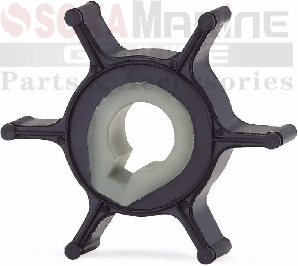 Water Pump Impeller w/ Key for Yamaha Outboard Motor (18-3072)