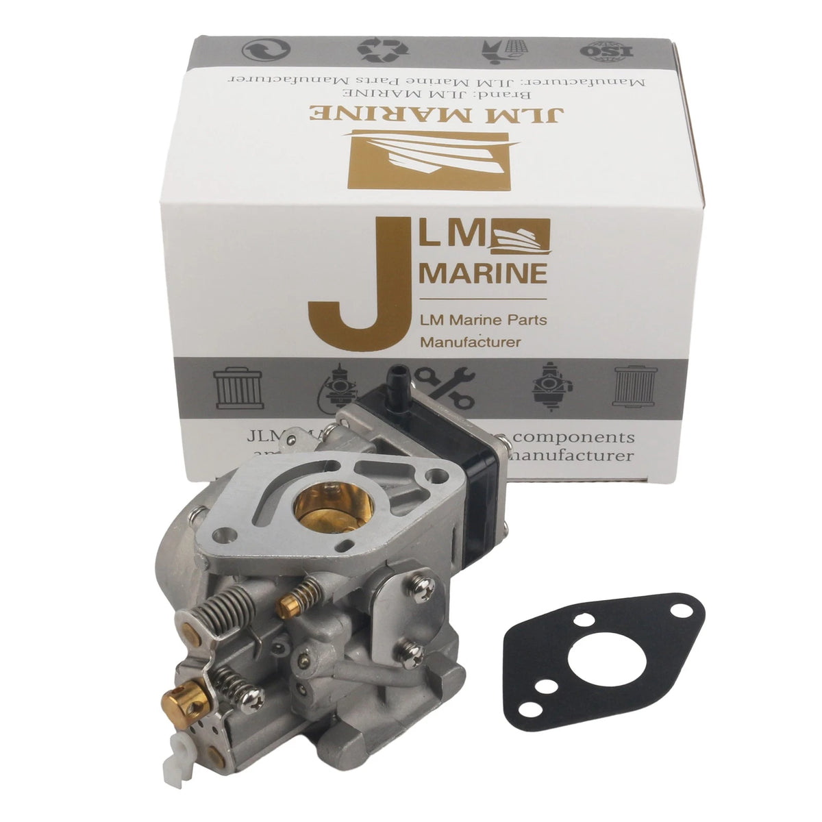 812648T Outboard Carbs Carburetor & Gasket for Mercury Mariner Marine Outboard