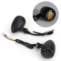 LED Bullet Turn Signals for Harley Chopper Cafe Racer (T8)