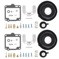 2X Carburetor Repair Kit Float Diaphragm for Yamaha XV750 XV1100 (1981–1999)