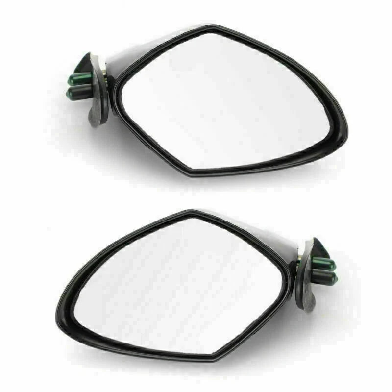 Set of 2 Black Mirrors for Yamaha Waverunner VX110 (F1S-U596C-10-00, F1S-U596B-10-00)