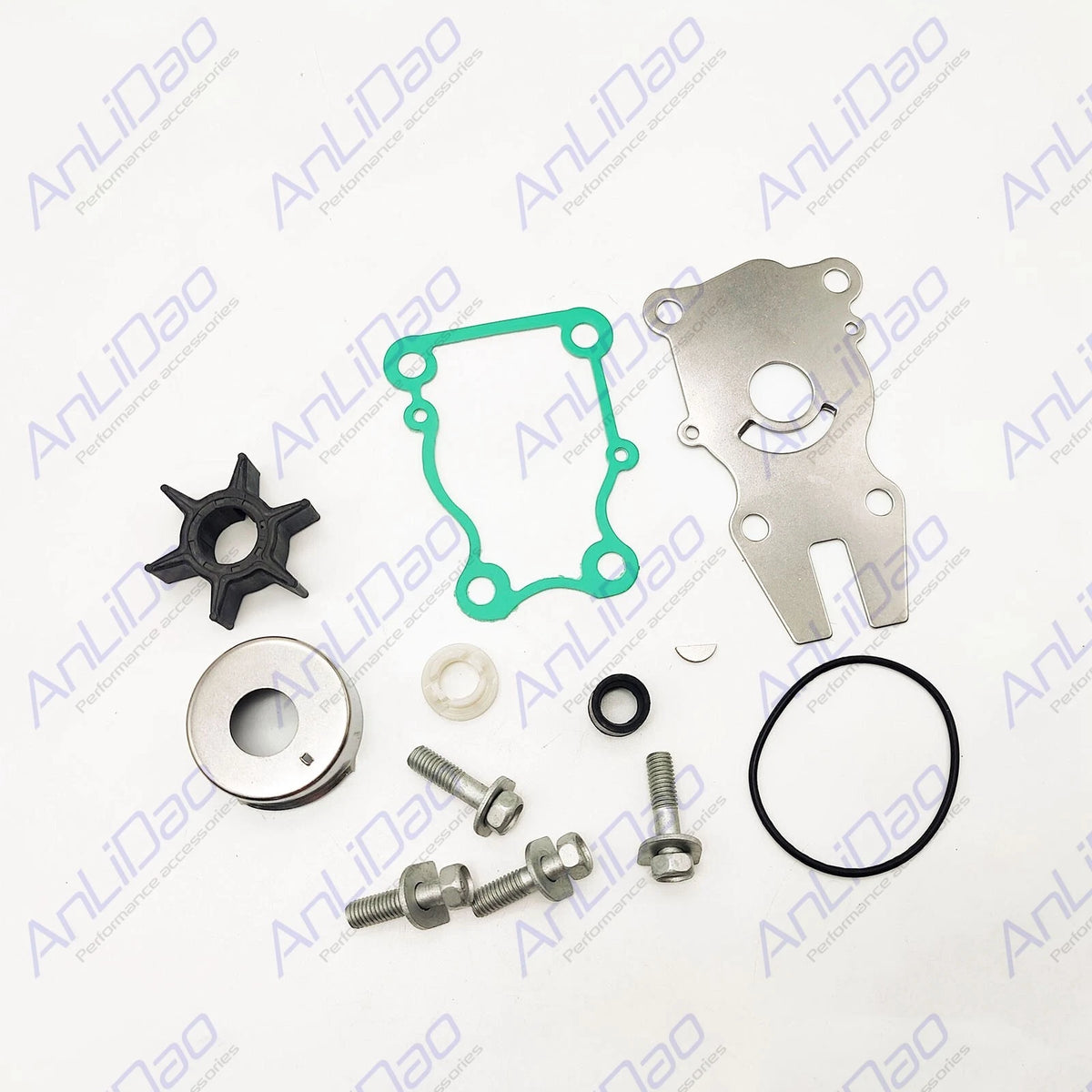 YAMAHA Outboard F40 F50 F60HP Water Pump Impeller Repair Kit 63D-W0078-01-0 0