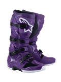 Alpinestars Tech 7 Off-Road Motorcycle Boots US 12 Purple with Advanced