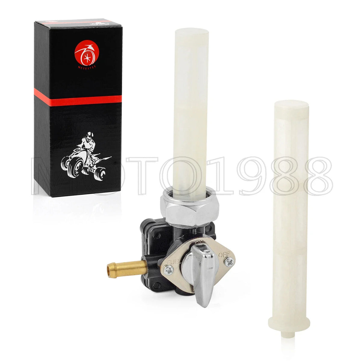 Fuel Valve Petcock 22mm Left Exit for Electra Glide (1975–2013)