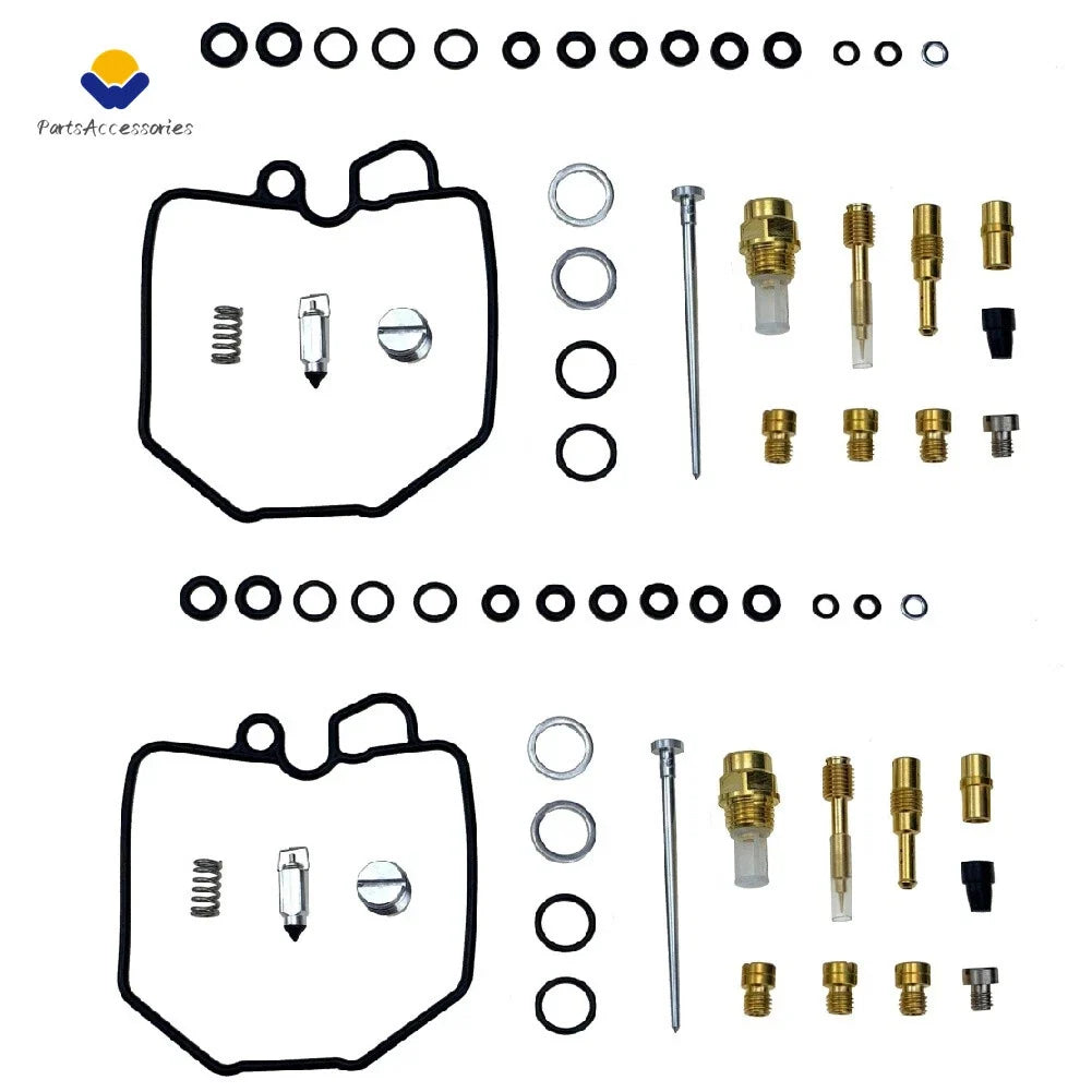 Set of 2 Carburetor Rebuild Kits for Honda Silver Wing 500 GL500 GL500I CX500 (1981–1982)