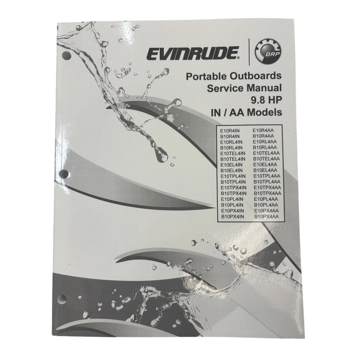 Evinrude 5008851, Portable Outboards 9.8 HP IN/AA Models Service Manual (2012)