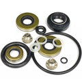 Lower Unit Gearcase Seal Kit for Johnson Evinrude OMC 9.9, 15 HP 18-2656 396350