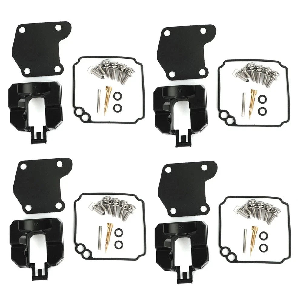 4X Carb Repair Kit for Yamaha Outboard 9.9HP 15HP (63V-W0093-00-00)