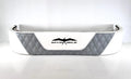 Invincible 36, Transom Coaming, Bolster Cushion 51in X 9in, Diamond, (damage)