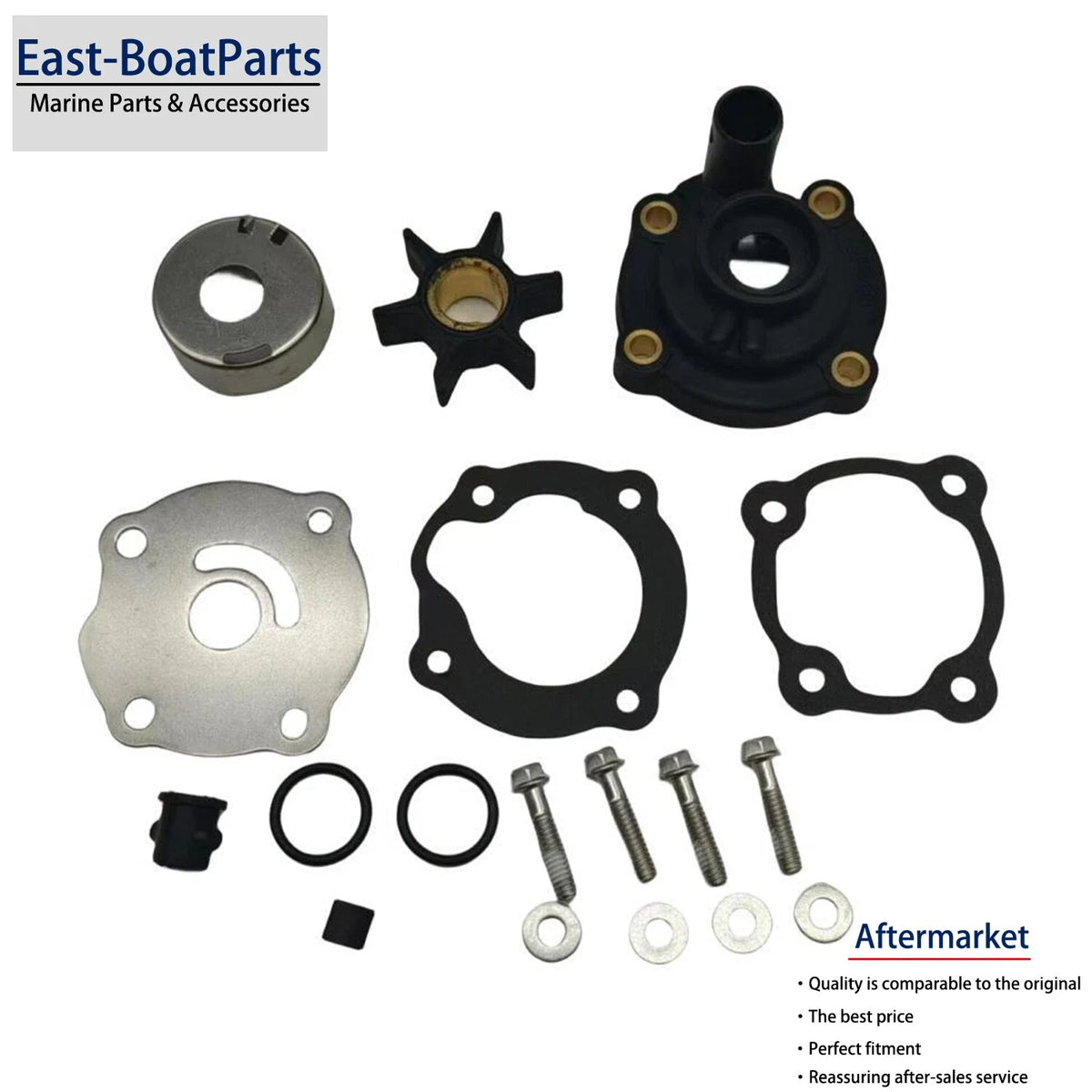 Water Pump Repair Kit for OMC Johnson/Evinrude 14-55 HP Outboard (395270)