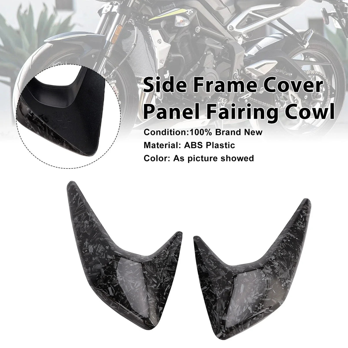 Side Frame Cover Panel for Triumph Street Triple 765 R/RS (2020–2022)