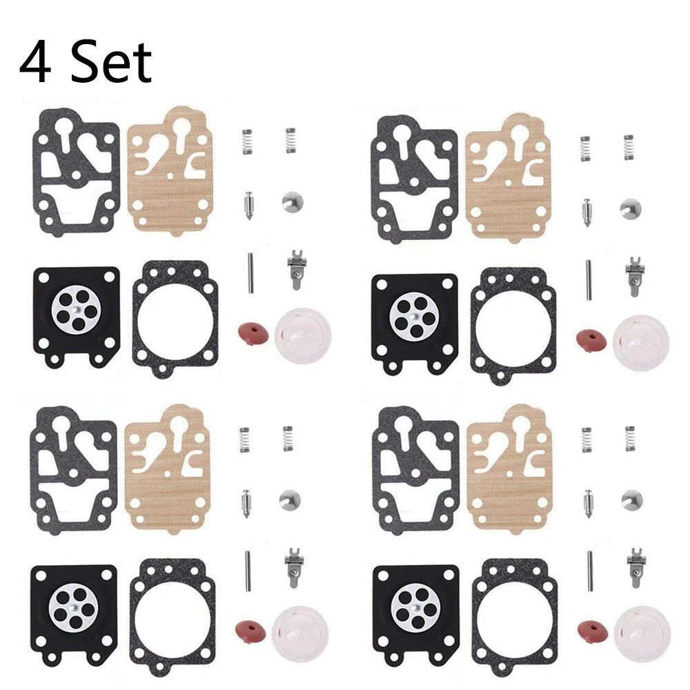Set of 4 Carburetor Repair Kits for Honda CG260 (43CC, 52CC) 40-5/44F-5