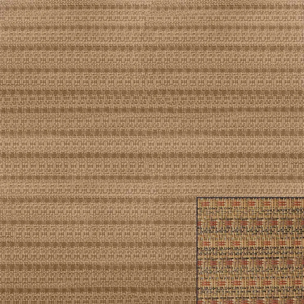 Corinthian Pontoon Boat Woven Flooring U1814 - Cortez Clay 8.5 X 26 FT