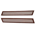 Marquis Boat AC Vent Grille 576341 - 576342 - Lower Helm (set of 2)