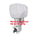 Outboard Motor Cover for 30-60 hp Engine (Waterproof, Silver)