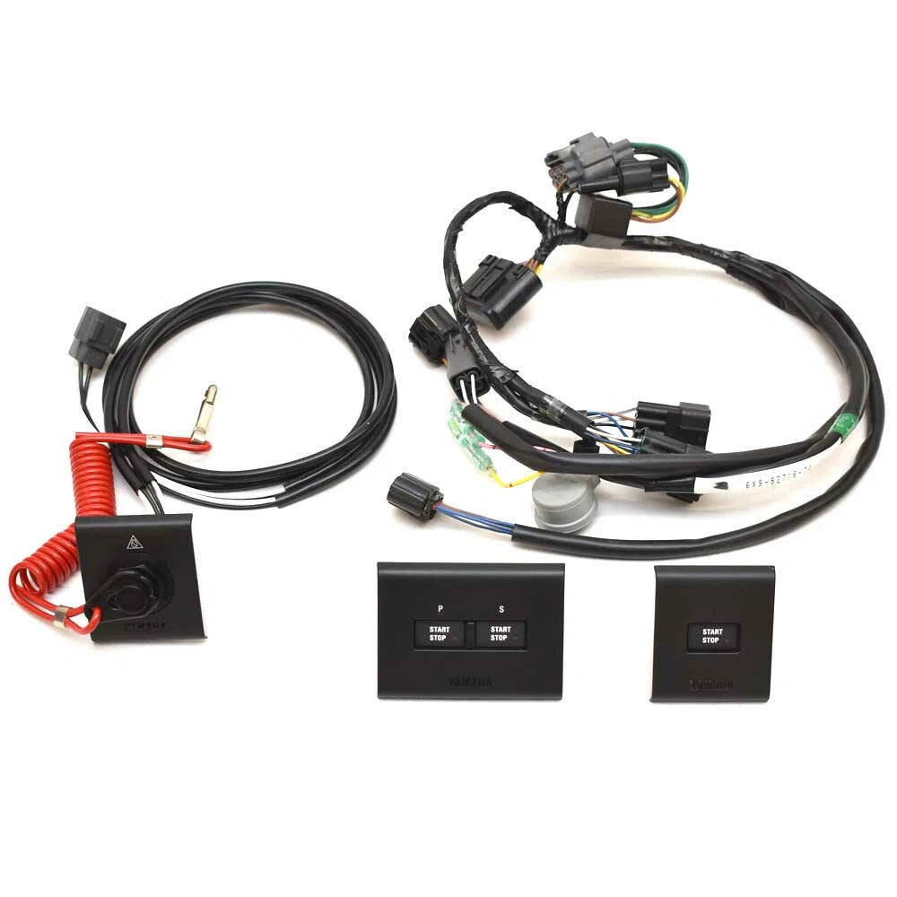 Yamaha Boat Dash Switch 6X9-762B0-90-0 0 - EKS Twin Start (kit)