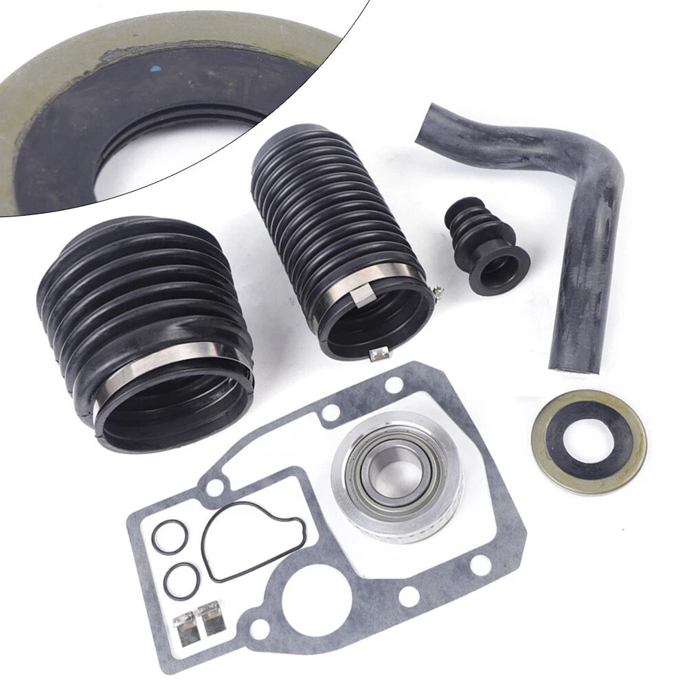 OMC Cobra 1986-1993 Bellow Transom Repair Kit U-Joint Exhaust Bellow +clamp