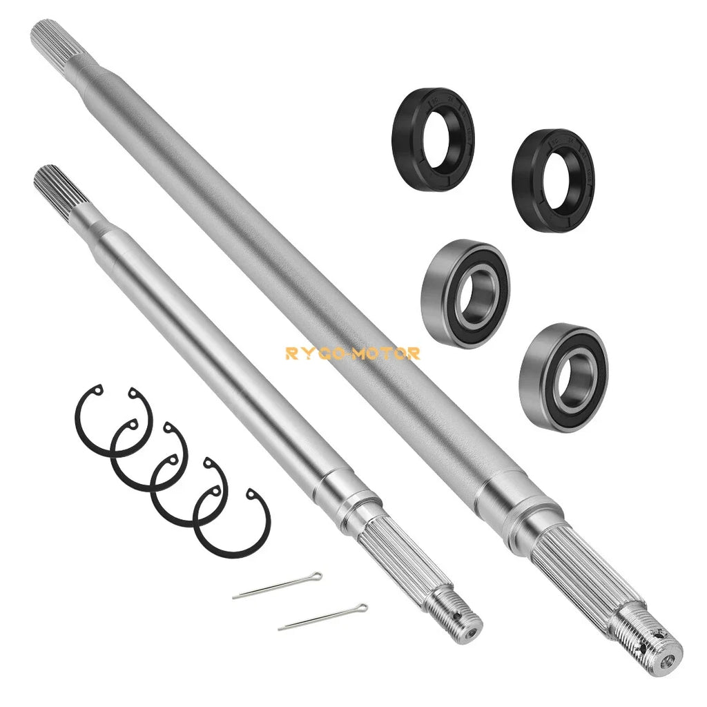 Rear Axle Shaft with Bearing Seal Kit for EZGO TXT Medalist (1994–2013)