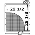 232545A1 Radiator Fits Case-IH Tractor Models 8940 8950 9310 9330 +