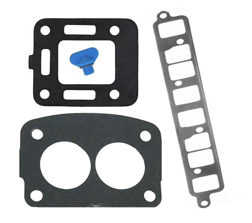 Exhaust Manifold Gasket Kit for Mercruiser 2.5L 3.0L 4cyl (27-53354 27-99777 27-64692)
